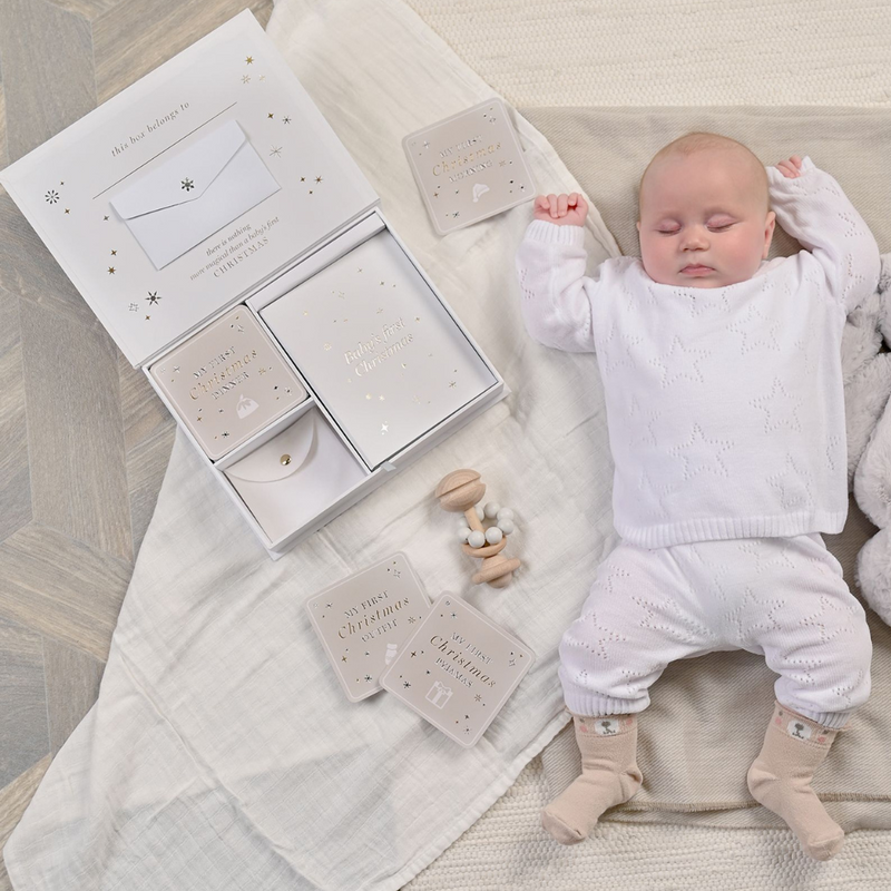 Bambino Baby's First Christmas Memory Box