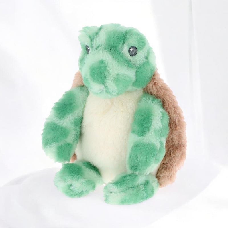 Keeleco Baby Terry Turtle Plush Toy (100% Recycled) - 16cm