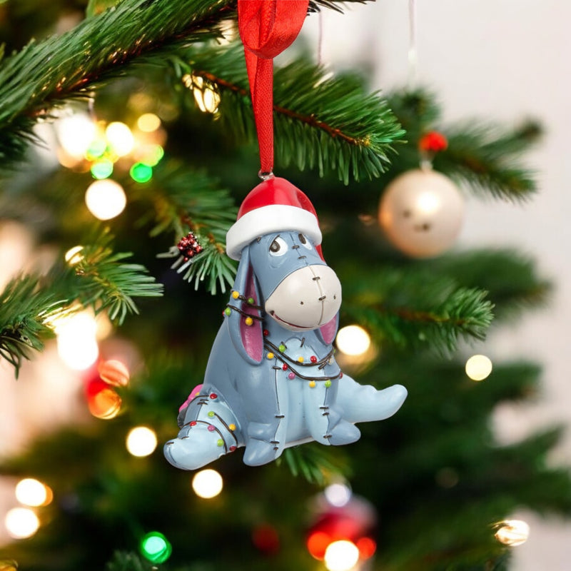 Disney Winnie the Pooh's Eeyore Resin Hanging Christmas Decoration