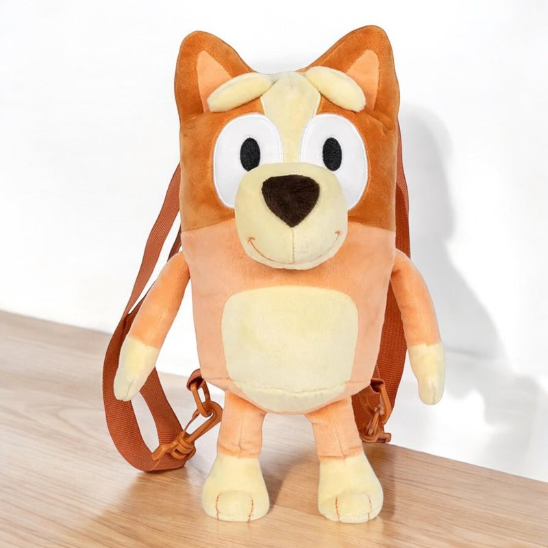 Bluey Bingo Plush Backpack - 35cm