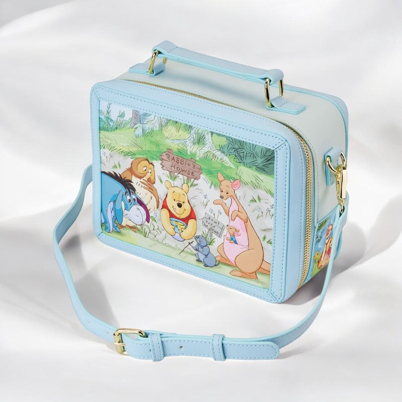 Loungefly Disney Winnie the Pooh Lunchbox Crossbody Bag