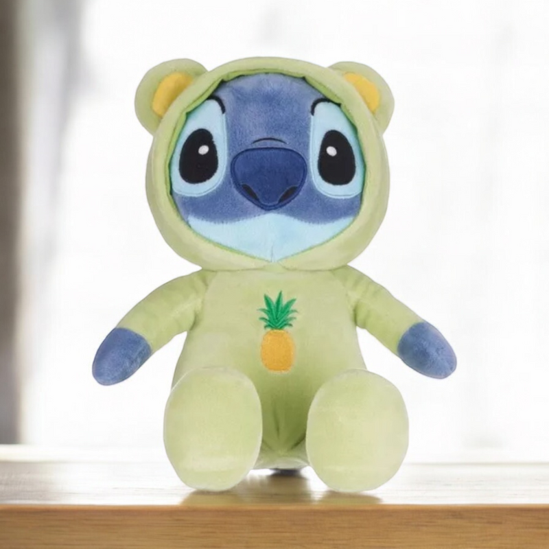 Disney Stitch Soft Toy in Fruity Teddy Bear Onesie - 30cm