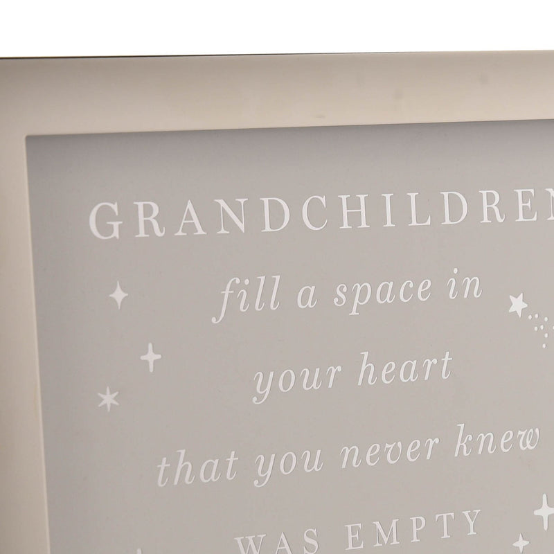 PRE-ORDER Bambino Metal Plated Grandchildren Photo Frame (6" x 4")