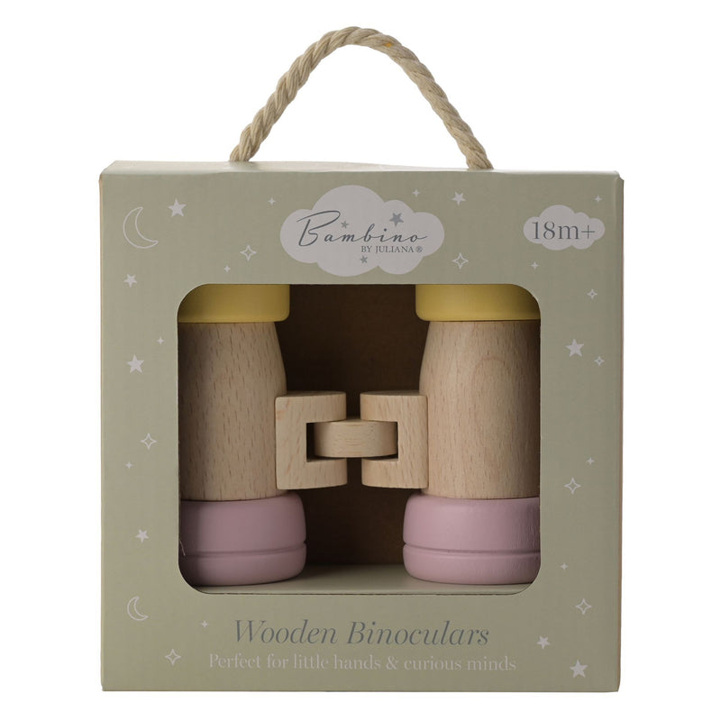 Bambino Wooden Kaleidoscope Binoculars