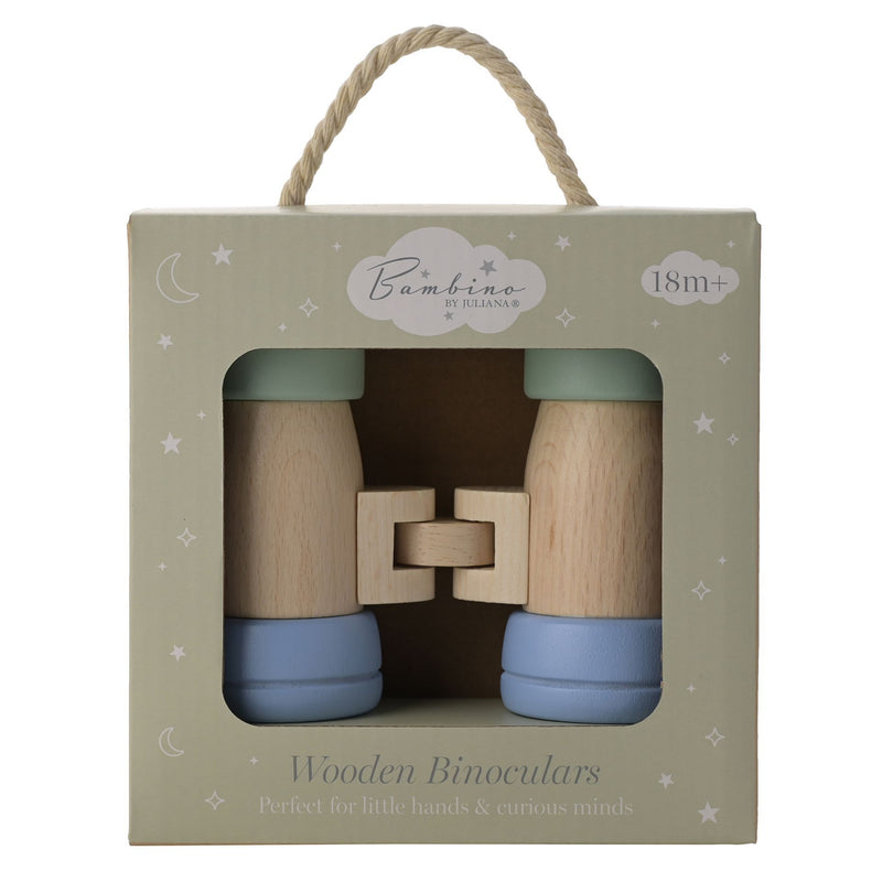 Bambino Wooden Kaleidoscope Binoculars