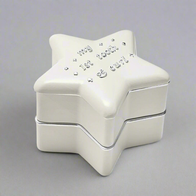 Bambino 'My 1st Tooth & Curl' Stackable Star-Shaped Keepsake Boxes