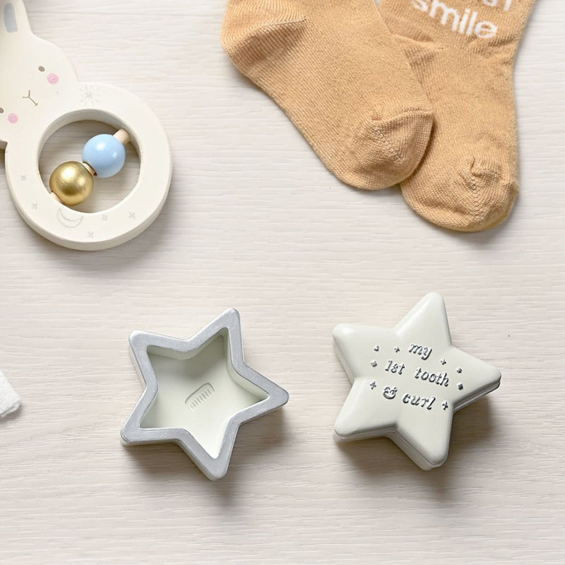 Bambino 'My 1st Tooth & Curl' Stackable Star-Shaped Keepsake Boxes