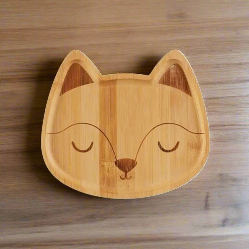 Bamboo Woodland Fox Plate