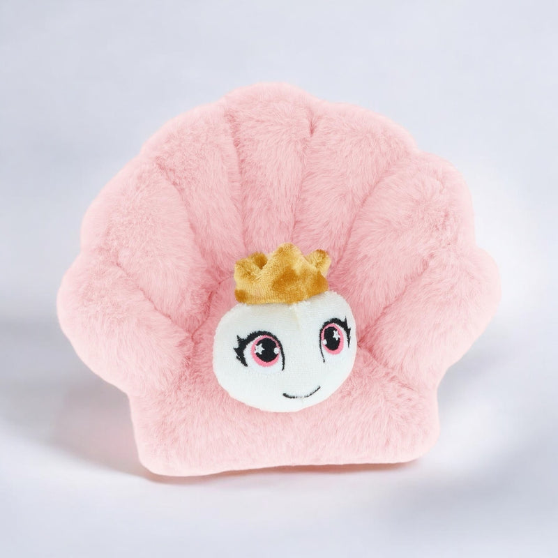 Keeleco Pink Clam Shell Plush Toy (100% Recycled) - 14cm