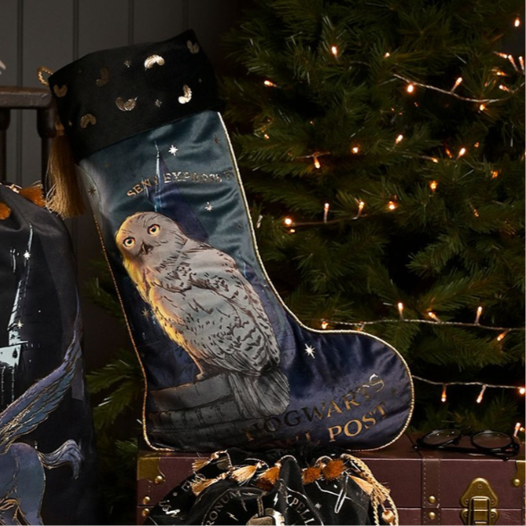 Harry Potter Hogwarts Owl Post Alumni Large Christmas Stocking