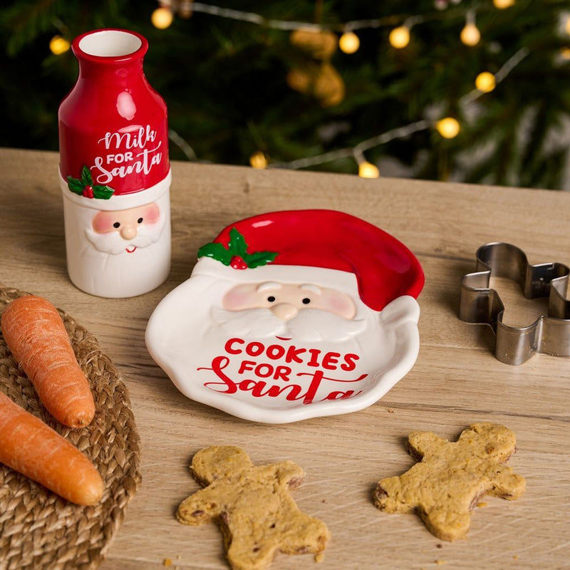 Christmas Eve Milk & Cookies for Santa Set