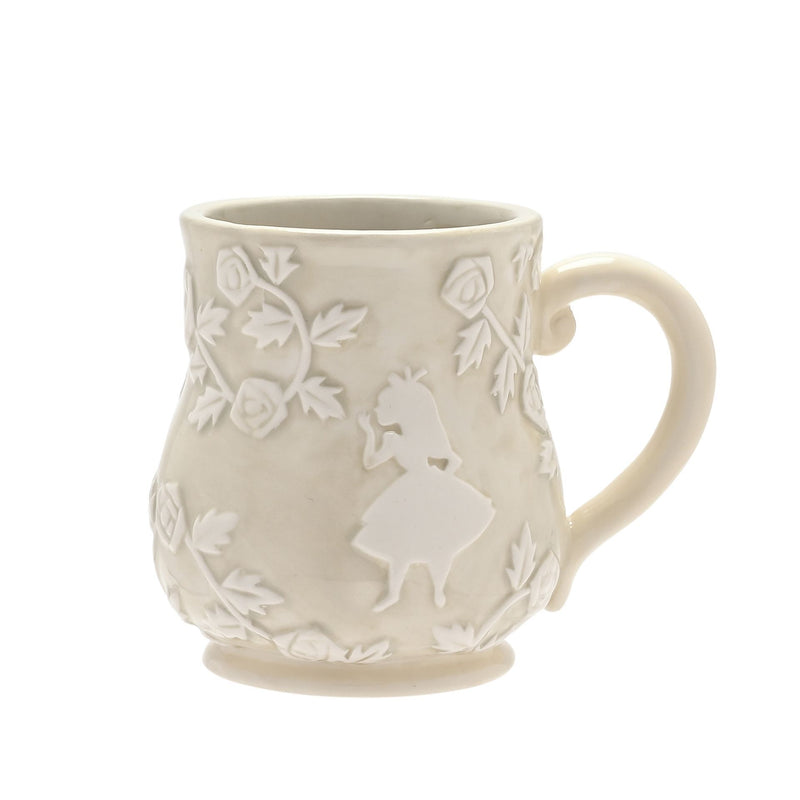 Disney Alice in Wonderland 'White Rabbit' Gift Boxed Embossed Mug