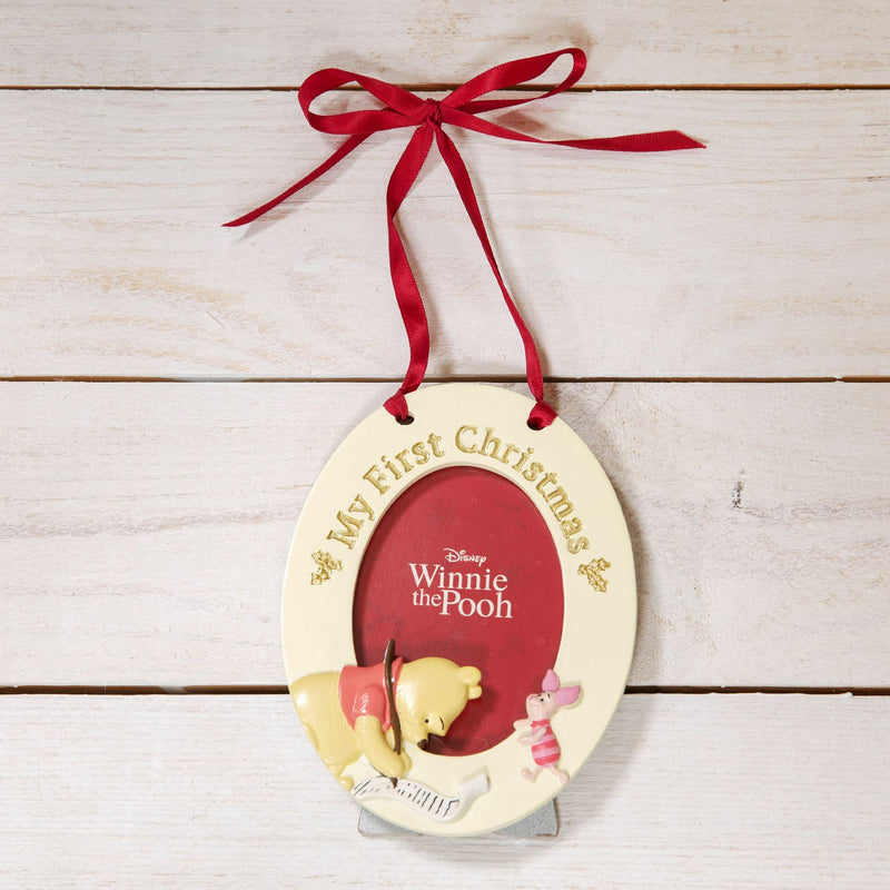 Disney Baby Winnie the Pooh 'My First Christmas' Hanging Frame