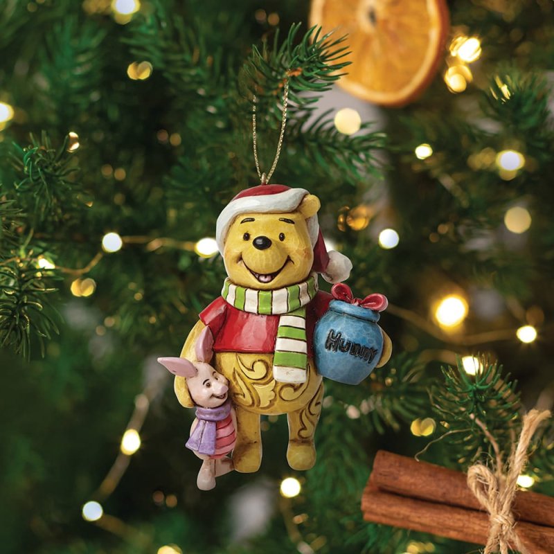 Disney Christmas Winnie The Pooh and Piglet Hanging Ornament