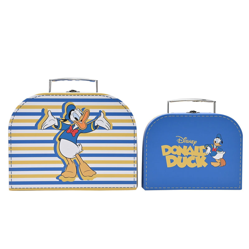 Disney Donald Duck Set of 2 Suitcase Storage Boxes