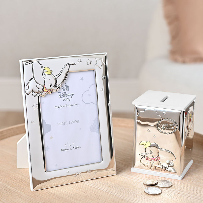 Disney Dumbo Silver Photo Frame - 4" x 6"