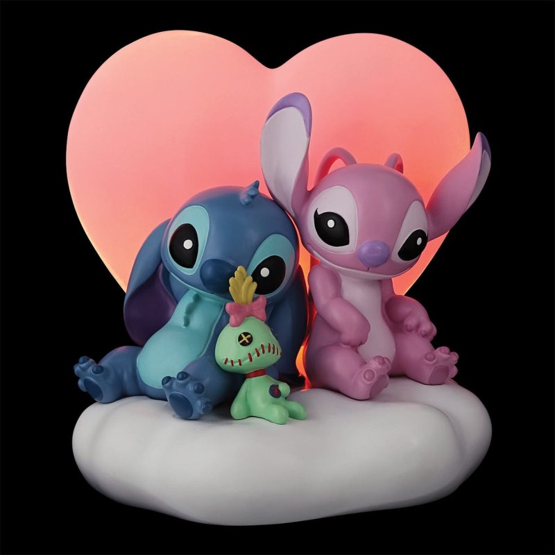 Disney Light-up Stitch, Angel and Scrump Scene