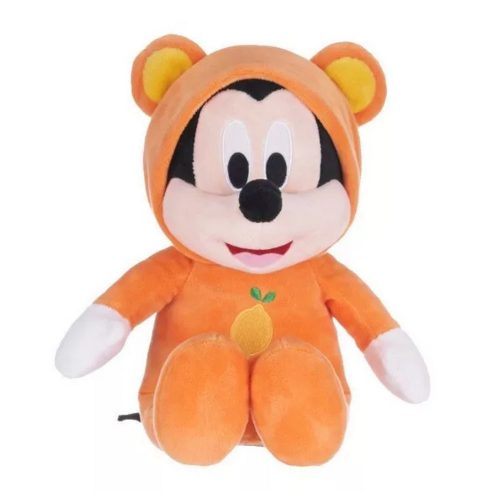 Disney Mickey Mouse Soft Toy in Fruity Teddy Bear Onesie 30cm