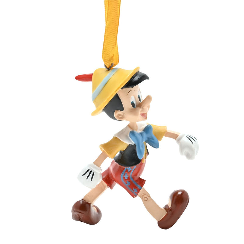 Disney Pinocchio Small Hanging Resin Christmas Decoration