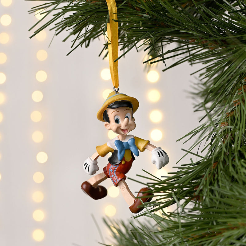 Disney Pinocchio Small Hanging Resin Christmas Decoration