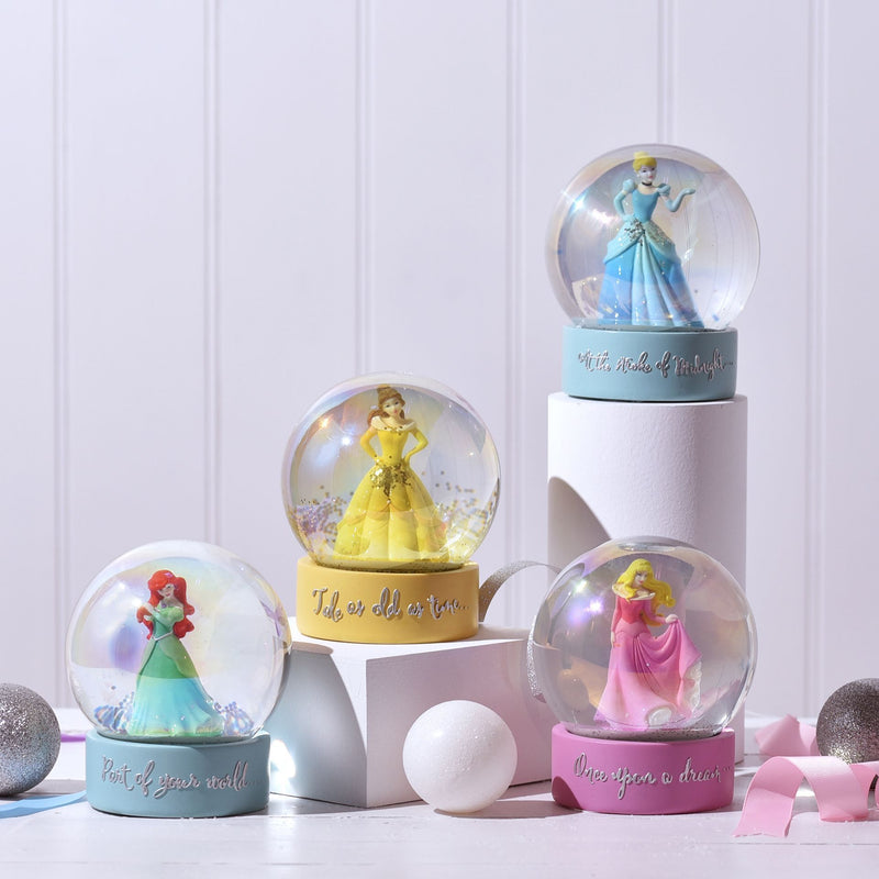 Disney Princesses Belle 'Tale as Old as Time' Large Snow Globe