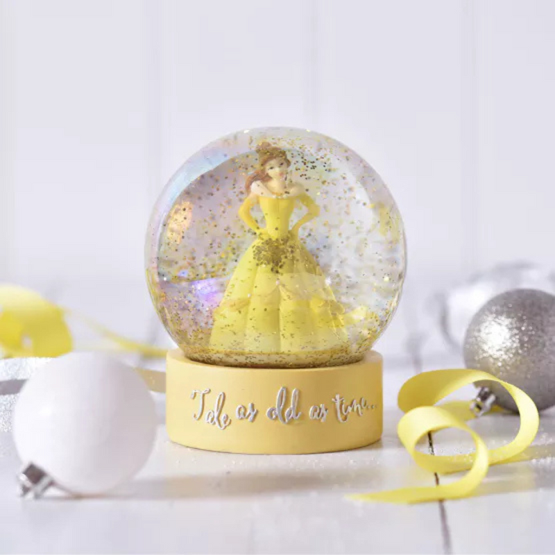 Disney Princesses Belle 'Tale as Old as Time' Large Snow Globe