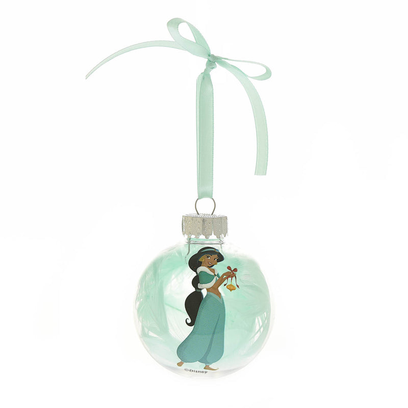 Disney Princesses Set of 12 Colourful Feather-Filled Baubles