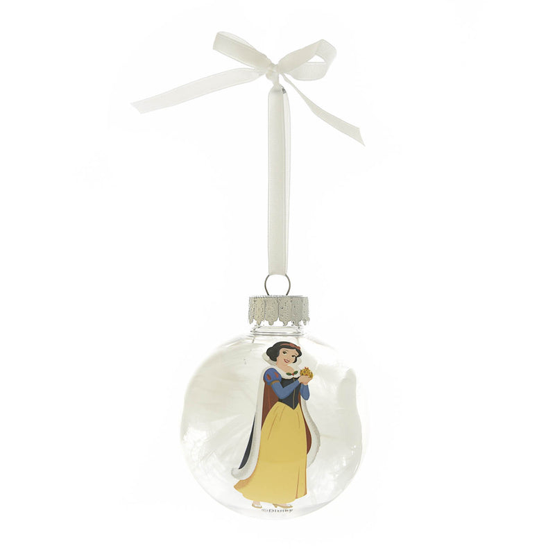 Disney Princesses Set of 12 Colourful Feather-Filled Baubles