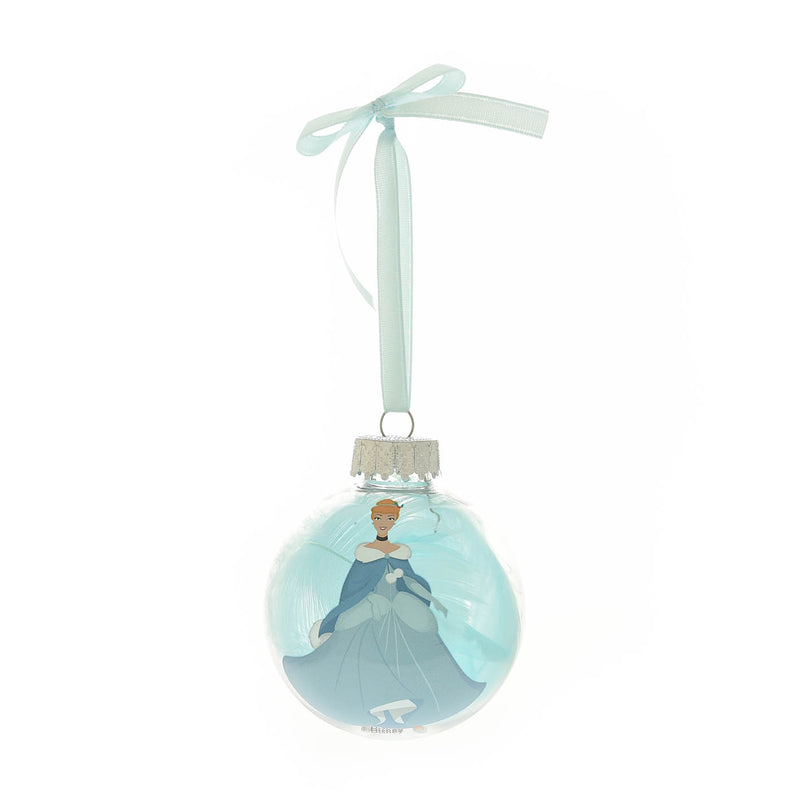 Disney Princesses Set of 12 Colourful Feather-Filled Baubles