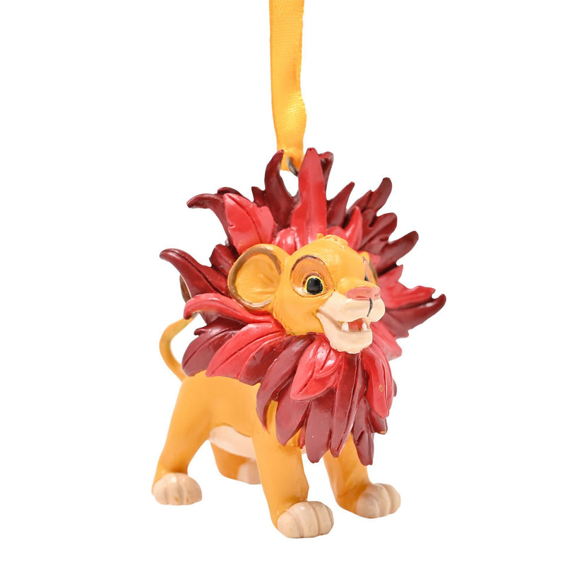 Disney The Lion King's Simba Small Resin Hanging Christmas Decoration