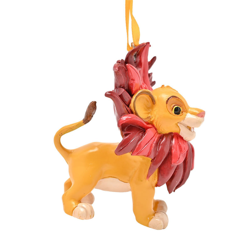 Disney The Lion King's Simba Small Resin Hanging Christmas Decoration