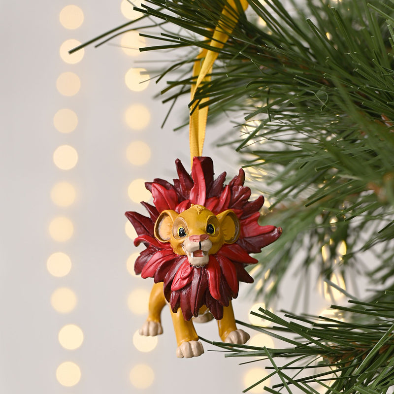 Disney The Lion King's Simba Small Resin Hanging Christmas Decoration