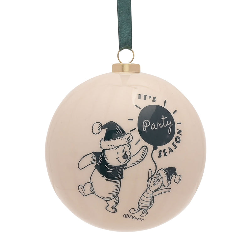 Disney Winnie the Pooh Classic Christmas Set of 12 Baubles