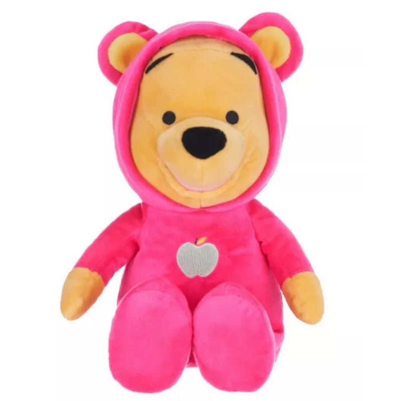 Disney Winnie the Pooh Soft Toy in Fruity Teddy Bear Onesie - 30cm