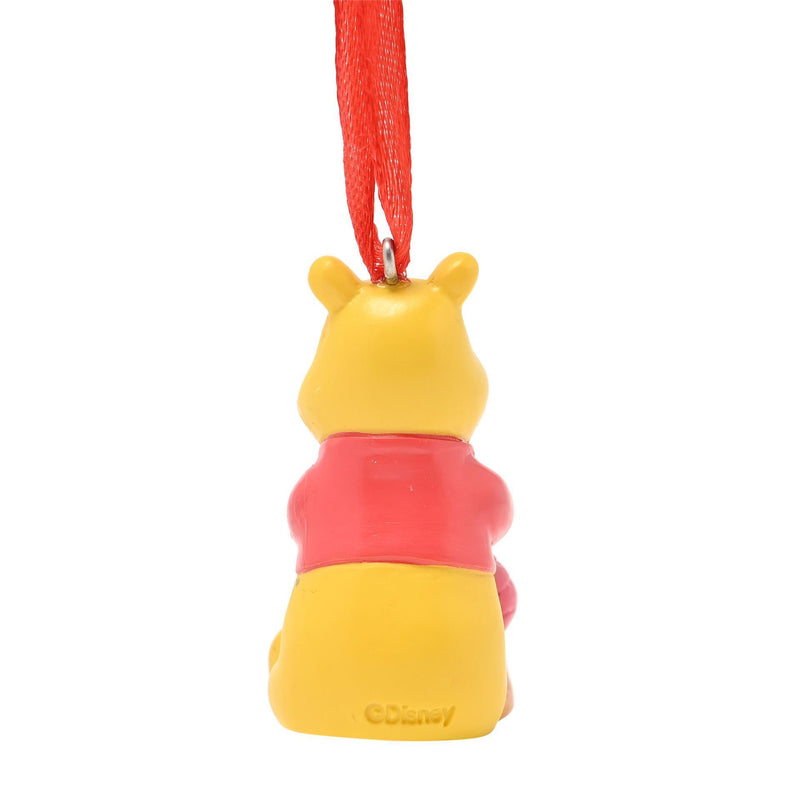 Disney Winnie the Pooh & Piglet Resin Small Hanging Christmas Decoration