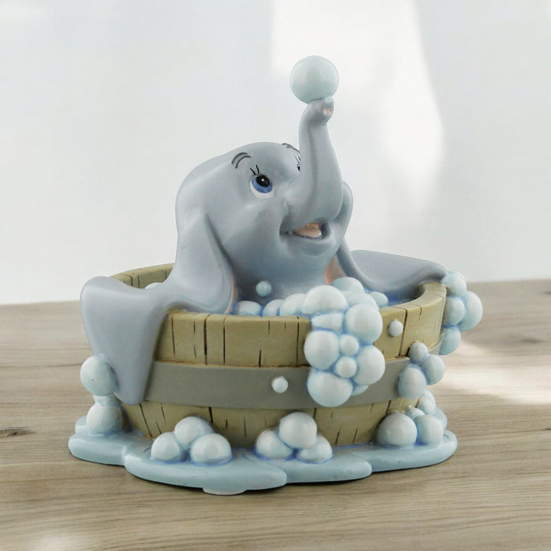 Disney Magical Moments 'Baby Mine' Dumbo in Bath Figurine - 10cm