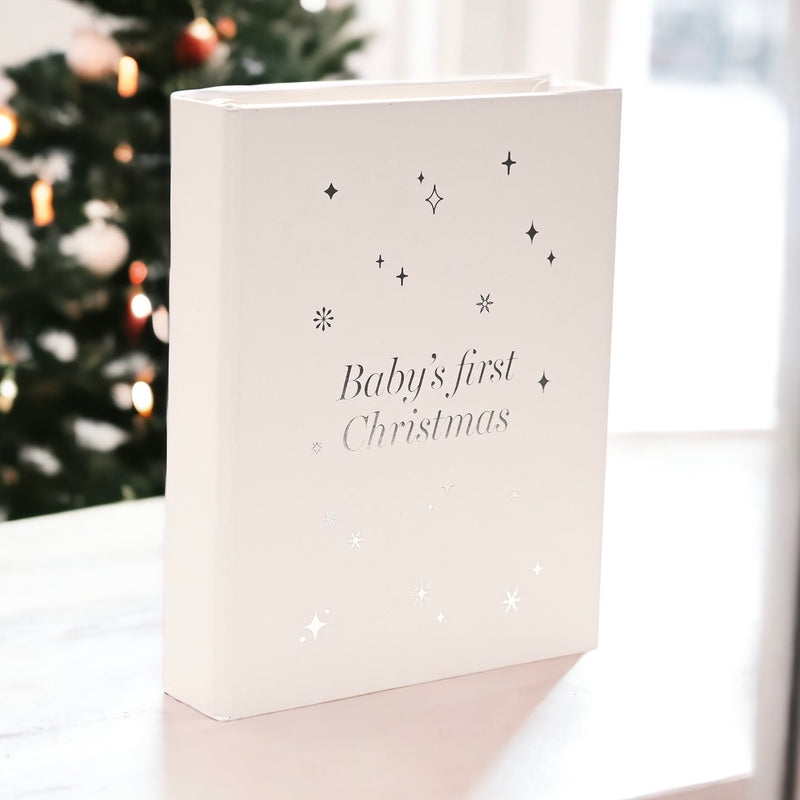 Bambino Baby's First Christmas Photo Album - 4" x 6"