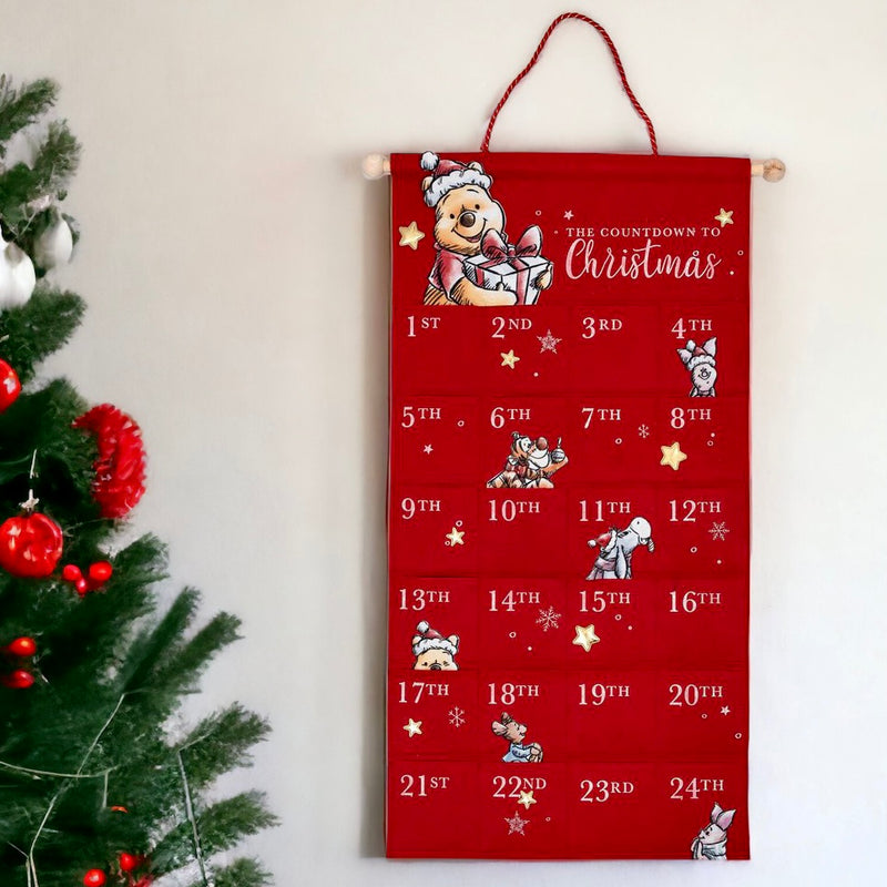 Disney Winnie the Pooh Fabric Advent Calendar