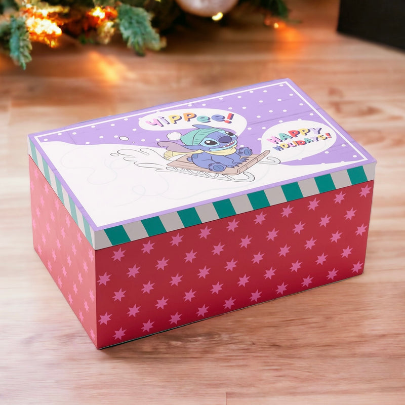 Disney Stitch Wooden Christmas Box