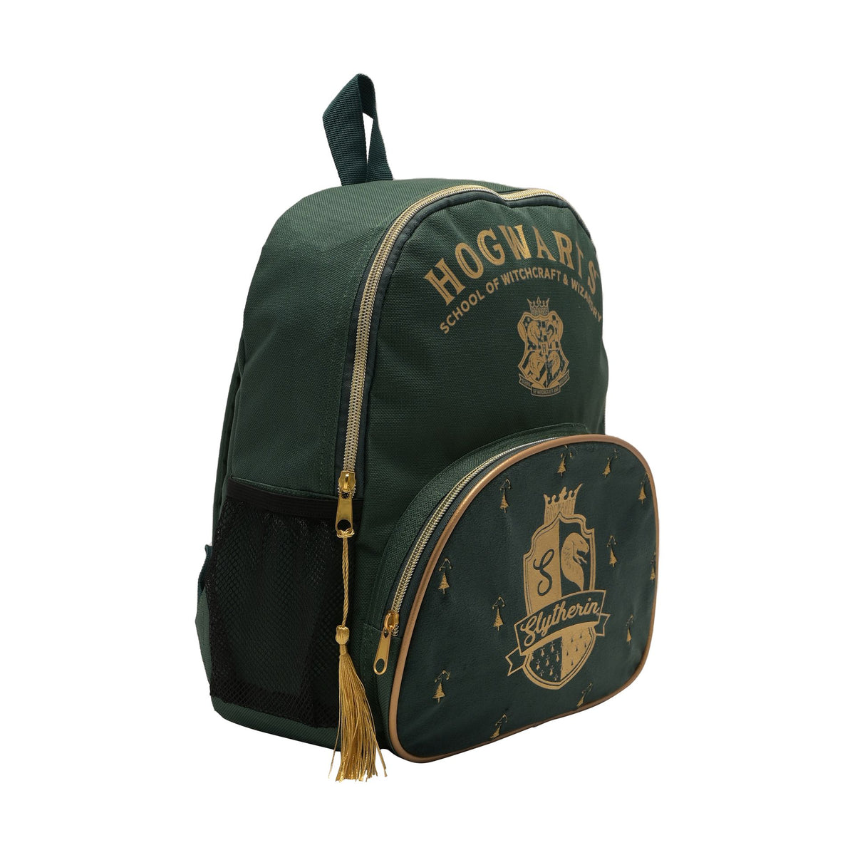 Harry potter backpack slytherin best sale