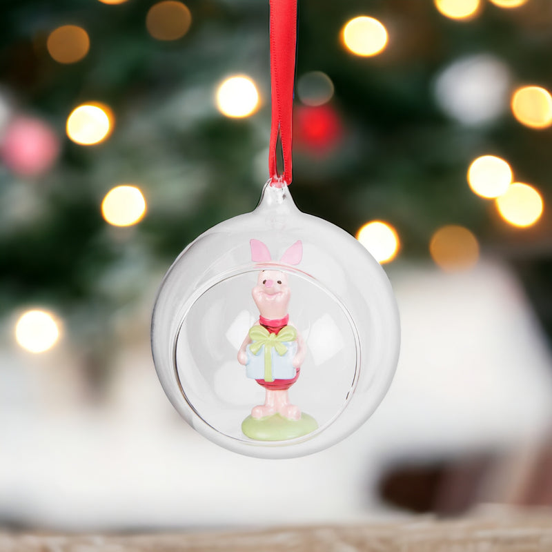 Disney Winnie the Pooh Piglet Hanging Christmas Decoration