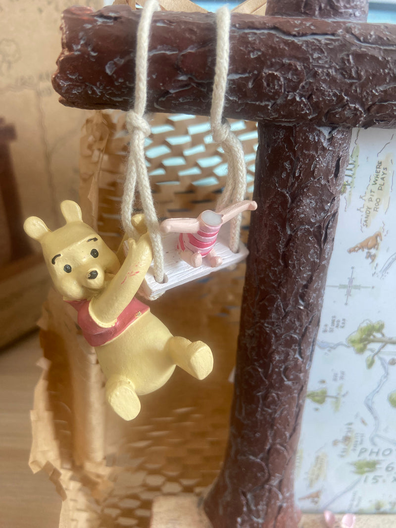 DAMAGED Disney Winnie the Pooh & Piglet Swing Photo Frame - 6" x 4"