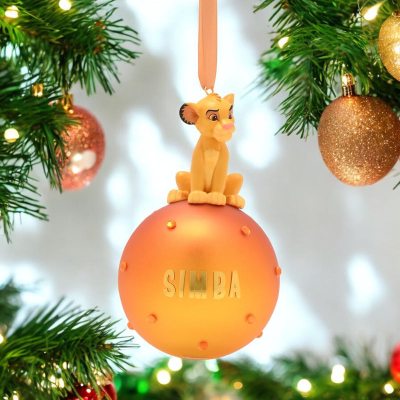 Disney's The Lion King Simba Glass Bauble