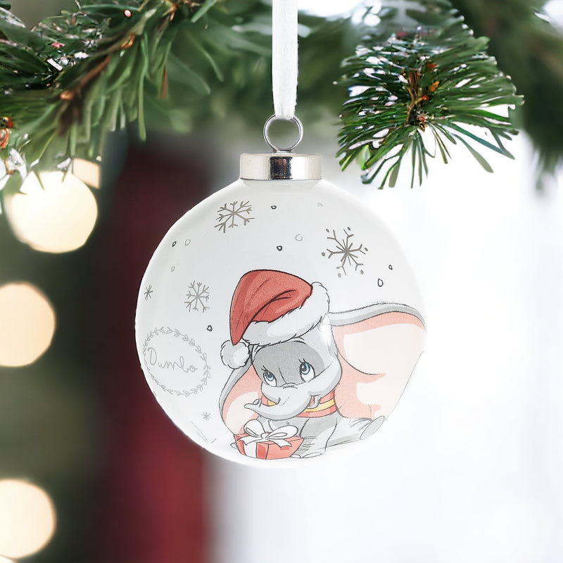 Disney Baby's Dumbo 'My First Christmas' Ceramic Bauble in Gift Box