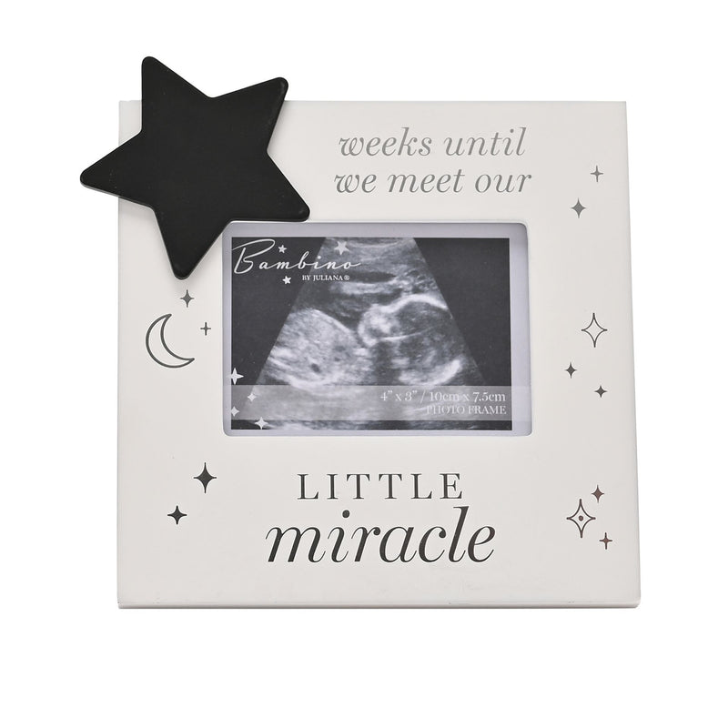 Little Miracle Countdown Scan Frame - 4" x 3"