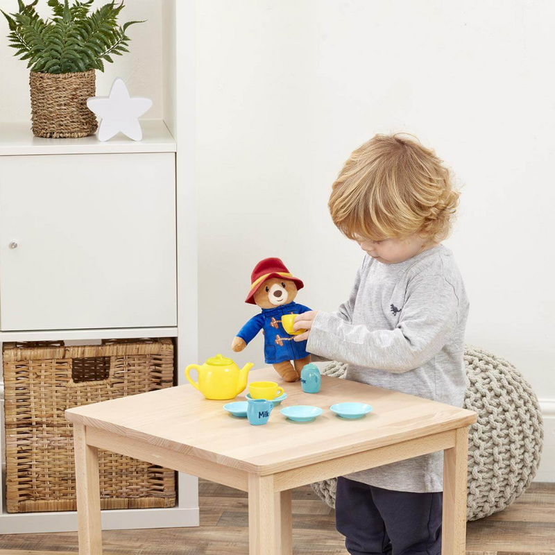 Paddington Soft Toy and Tea Set in Suitcase