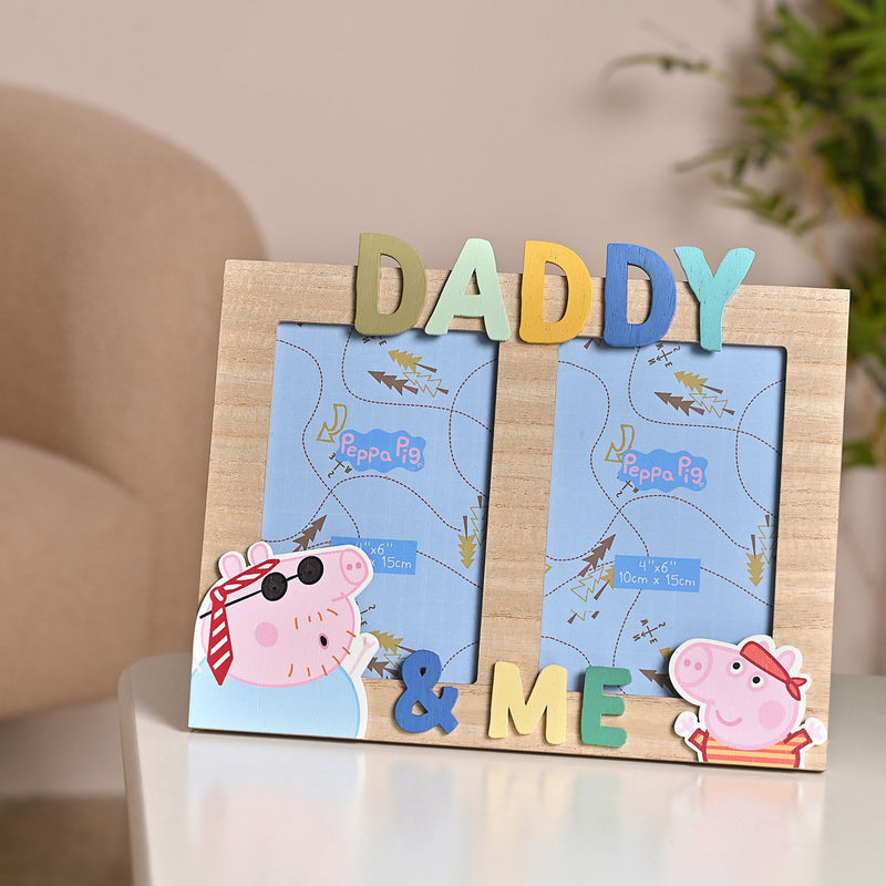 Peppa Pig 'Daddy & Me' Photo Frame