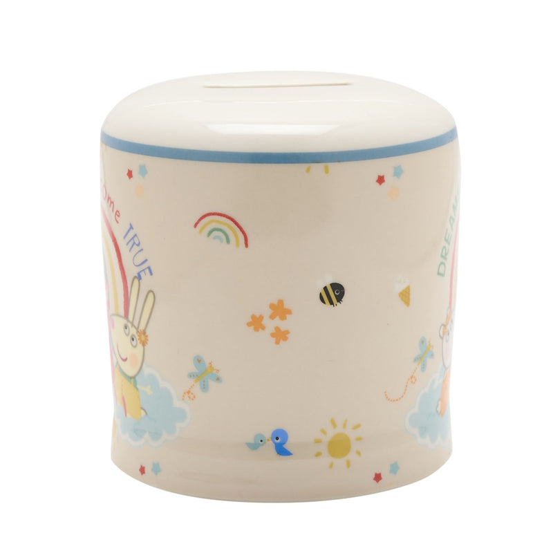 Peppa Pig 'Dreams Can Come True' Ceramic Money Box