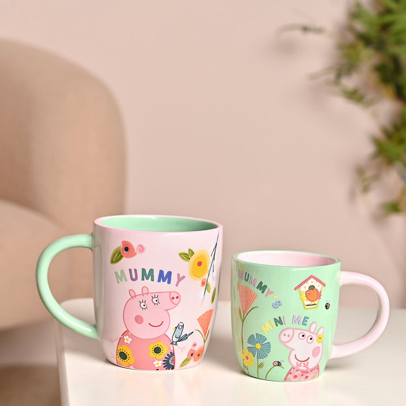 Peppa Pig 'Mummy & Me' Gift Boxed Mug Set