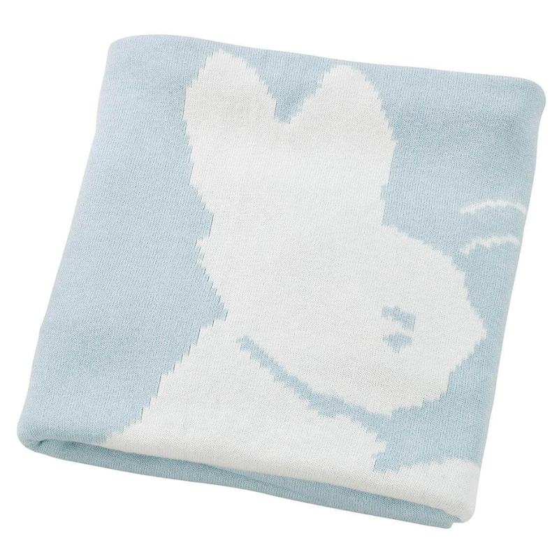 Peter Rabbit Signature Knitted Blanket with Soft Toy and Luxury Gift Box